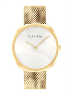 RELOJ MUJER CALVIN KLEIN SCULPT 25200246 DORADO