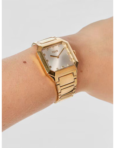 RELOJ MUJER TOUS KARAT SQUARED 200351051 DORADO