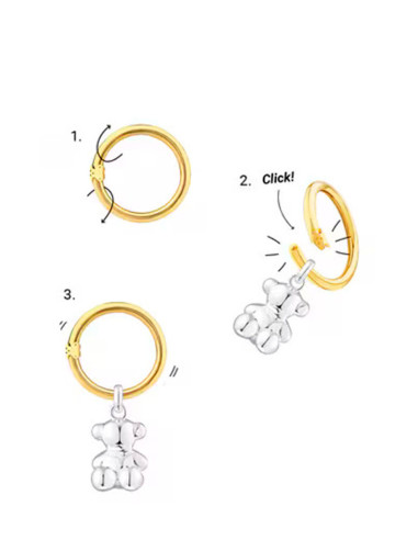 RELOJ MUJER TOUS HOLD OVAL 3000131900 BICOLOR