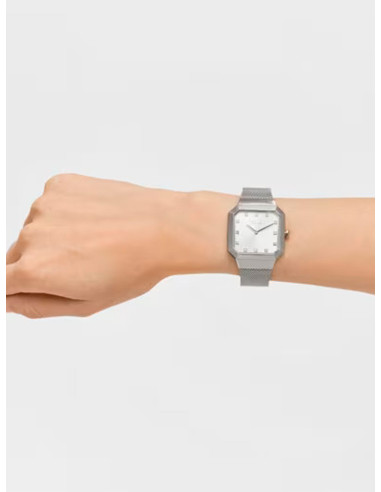 RELOJ MUJER TOUS KARAT SQUARED 300358061 PLATEADO