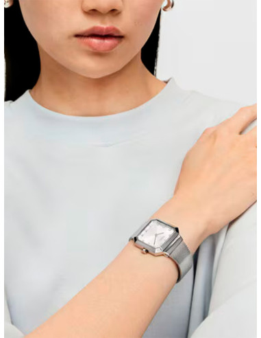 RELOJ MUJER TOUS KARAT SQUARED 300358061 PLATEADO