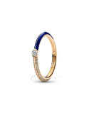 ANILLO PANDORA ME DUAL AZUL Y PAVÉ 162528C01-54