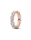 ANILLO PANDORA BANDA BRILLANTE ALTERNA 183021C01-52
