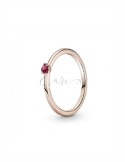 ANILLO PANDORA SOLITARIO ROJO 189259C01