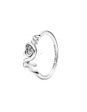 ANILLO PANDORA CORAZÓN TRIPLE MADRE EN PAVÉ 191149C01-50