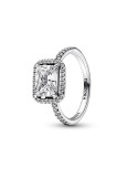 ANILLO PANDORA HALO RECTANGULAR BRILLANTE 192391C01-50