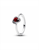 ANILLO PADORA CÍRCULO ETERNITY ROJO 192993C01-50
