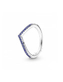 ANILLO PANDORA DESEO RELUCIENTE AZUL 196316C02