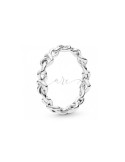 ANILLO PANDORA EN PLATA DE LEY CORAZONES ANUDADOS 198018-50