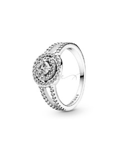 ANILLO PANDORA DOBLE HALO BRILLANTE 199408C01-52