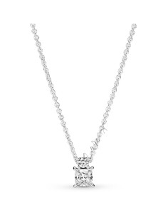 COLLAR PANDORA BRILLANTE REDONDO Y CUADRADO 390048C01-45