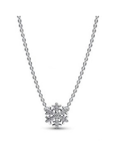 COLLAR PANDORA COPO DE NIEVE BRILLANTE 392371C01-45