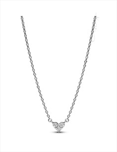 COLLAR PANDORA CORAZÓN TRIPLE GEMA 393014C01-45