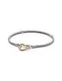 PULSERA PANDORA MOMENTS DE CADENA DE SERPIENTE CON CIERRE CORAZÓN 569539C00-17