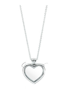 COLGANTE PANDORA MEDALLÓN CORAZÓN FLOTANTE PETITE MEMORIES 590544-60