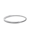 PULSERA RÍGIDA PANDORA SIGNATURE I-D PAVÉ 592313C01-1