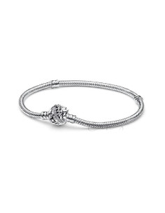 PULSERA PANDORA CADENA DE SERPIENTE CON CIERRE CAMPANILLA DE DISNEY 592548C01-18