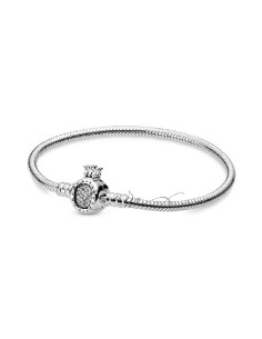 PULSERA PANDORA MOMENTS CORONA O Y CADENA COLA DE RATÓN 598286CZ-17