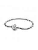 PULSERA PANDORA DISEÑO CADENA DE SERPIENTE CORONA BRILLANTE DE PANDORA MOMENTS 599046C01