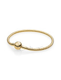 PULSERA PANDORA MOMENTS EN PANDORA SHINE SIN ROSCAS PARA CHARMS 567107-18
