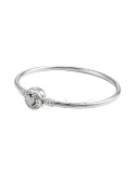 PULSERA PANDORA RIGIDA PATRÓN DE AMOR 597137-17