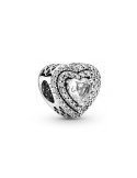 CHARM PANDORA CORAZONES BRILLANTES NIVELADOS 799218C01