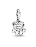 CHARM COLGANTE PANDORA CORAZONES Y HUELLAS 799360C00