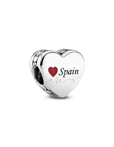 CHARM PANDORA PLATA DE LEY CORAZÓN ESPAÑA 792015_E033
