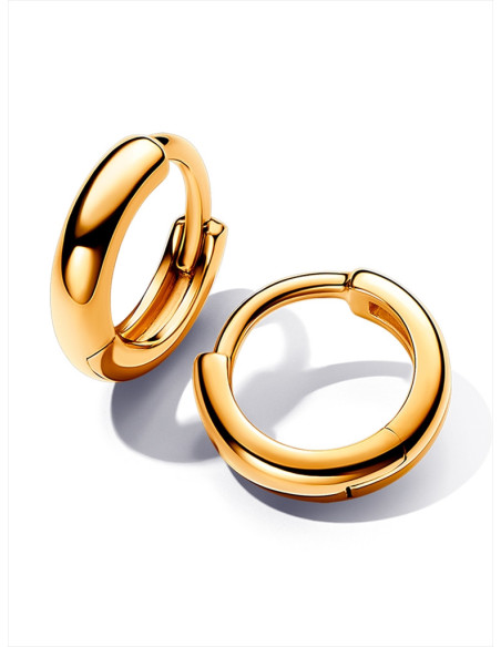 PENDIENTES DE ARO PANDORA REDONDOS ABRAZO 263286C00