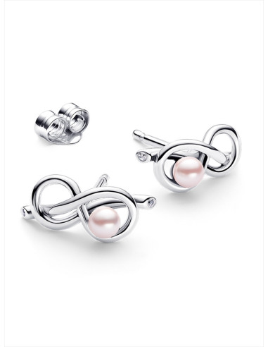 PENDIENTES DE BOTÓN PANDORA NUDO INFINITO 293761C01
