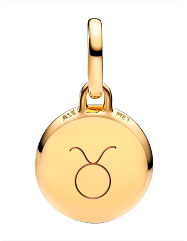 CHARM MINI MEDALLÓN PANDORA ME GRABABLE VERDE 763389C01