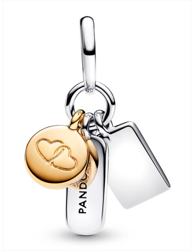 CHARM COLGANTE PANDORA TRIPLE AMISTAD 763436C01