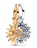 CHARM COLGANTE PANDORA DIVISIBLE SOL Y LUNA 763585C01