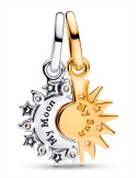 CHARM COLGANTE PANDORA DIVISIBLE SOL Y LUNA 763585C01