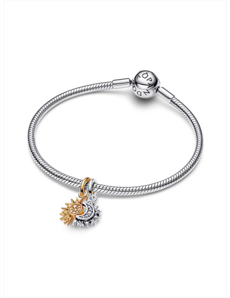 CHARM COLGANTE PANDORA DIVISIBLE SOL Y LUNA 763585C01