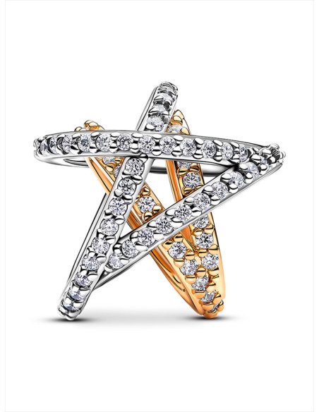 CHARM PANDORA ESTRELLA CRUZADA BRILLANTE 763590C01