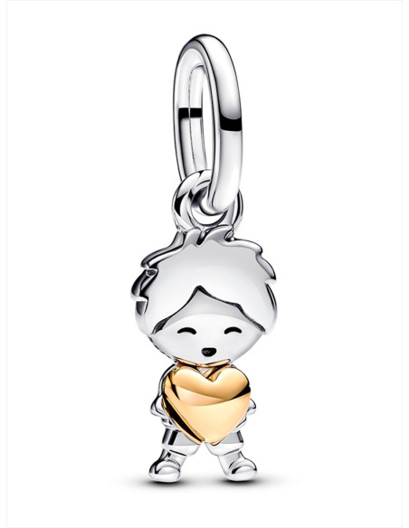 CHARM COLGANTE PANDORA NIÑO FELIZ 763602C00