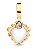CHARM COLGANTE PANDORA DOBLE CORAZÓN BRILLANTE 763765C01