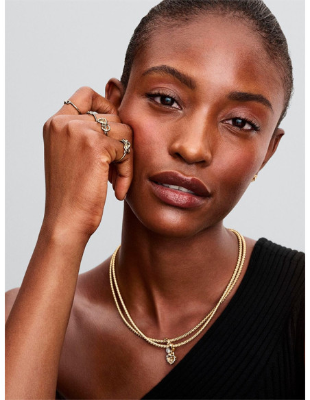 CHARM COLGANTE PANDORA DOBLE CORAZÓN BRILLANTE 763765C01