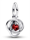 CHARM COLGANTE PANDORA CÍRCULO ETRNITY ROJO793125C01