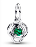 CHARM COLGANTE PANDORA CÍRCULO ETRNITY VERDE 793125C05