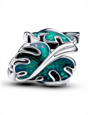 CHARM PANDORA HOJAS DE MONSTERA VERDE 793332C01
