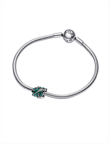 CHARM PANDORA HOJAS DE MONSTERA VERDE 793332C01