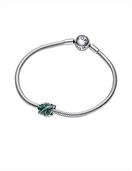 CHARM PANDORA HOJAS DE MONSTERA VERDE 793332C01