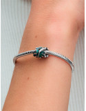 CHARM PANDORA HOJAS DE MONSTERA VERDE 793332C01