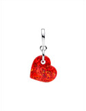 CHARM COLGANTE PANDORA CORAZÓN ROJO OPLASCENTE 793348C01