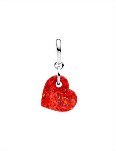 CHARM COLGANTE PANDORA CORAZÓN ROJO OPLASCENTE 793348C01