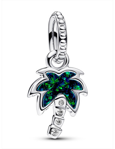 CHARM COLGANTE PANDORA PALMERA VERDE OPALESCENTE 793352C01