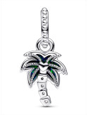 CHARM COLGANTE PANDORA PALMERA VERDE OPALESCENTE 793352C01 CHARM COLGANTE PANDORA PALMERA VERDE OPALESCENTE 793352C01