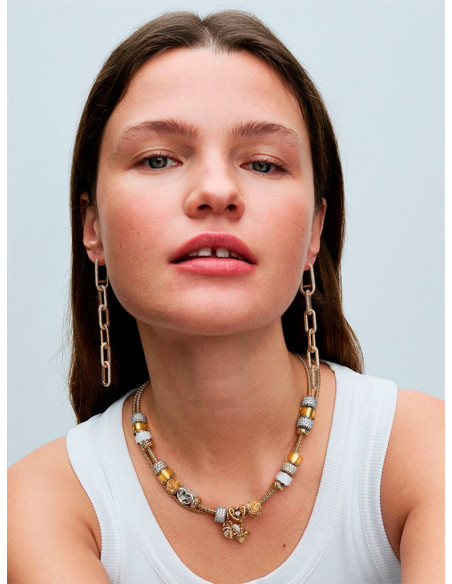 CHARM MINI PANDORA CRISTAL DE MURANO DORADO 793353C00